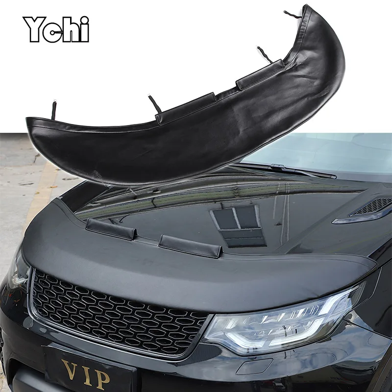 For Land Rover Discovery 5 LR5 2017-2025 Car Hood Cover Stone Deflector Hood Protection Shield Sand Block Exterior Accessories