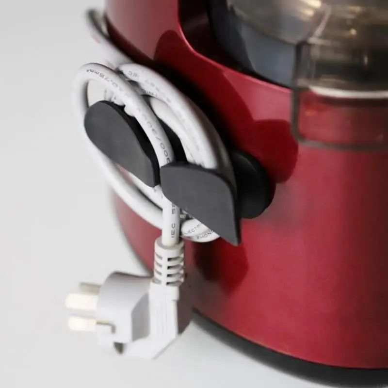 E1PF 5Pcs Cable Winder Cable Clip Holder Cable Organization Easy Installation Multifunction Suitable For Kitchen Appliances