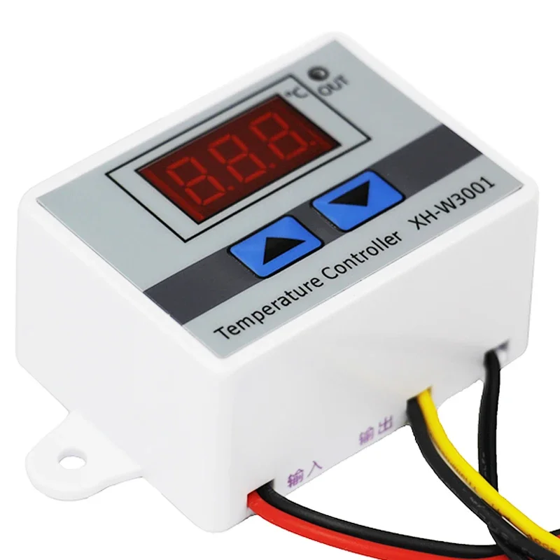 W3001/W3002 220V Temperature Controller Digital LED Temperature Controller Thermometer Thermo Controller Switch Probe