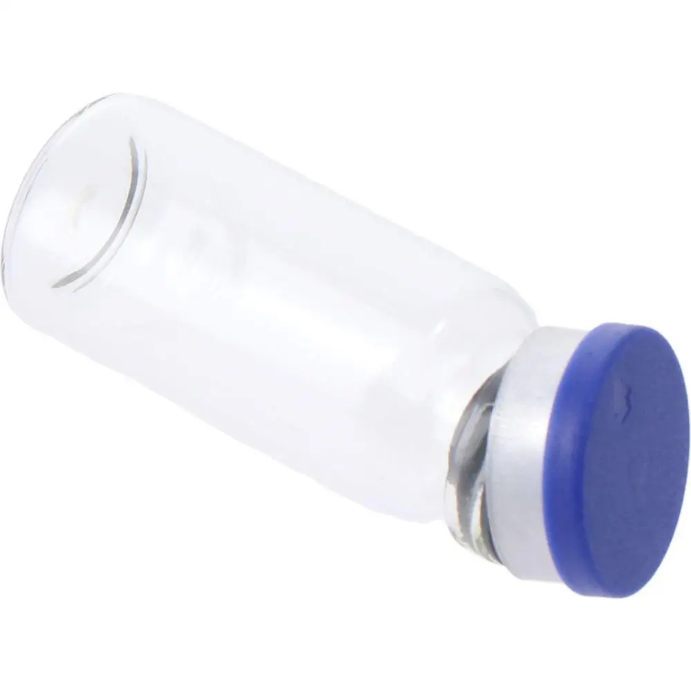 Contenitore riutilizzabile per fiale campione da laboratorio portatile con bottiglia di vetro trasparente da 10 ml per laboratorio da 10 pezzi