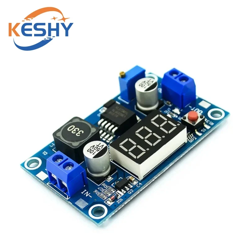Upgraded Version XL6009 Boost Module DC-DC 5-32V To 5-40V 4A Adjustable Step Up Power Supply Module with Digital Display