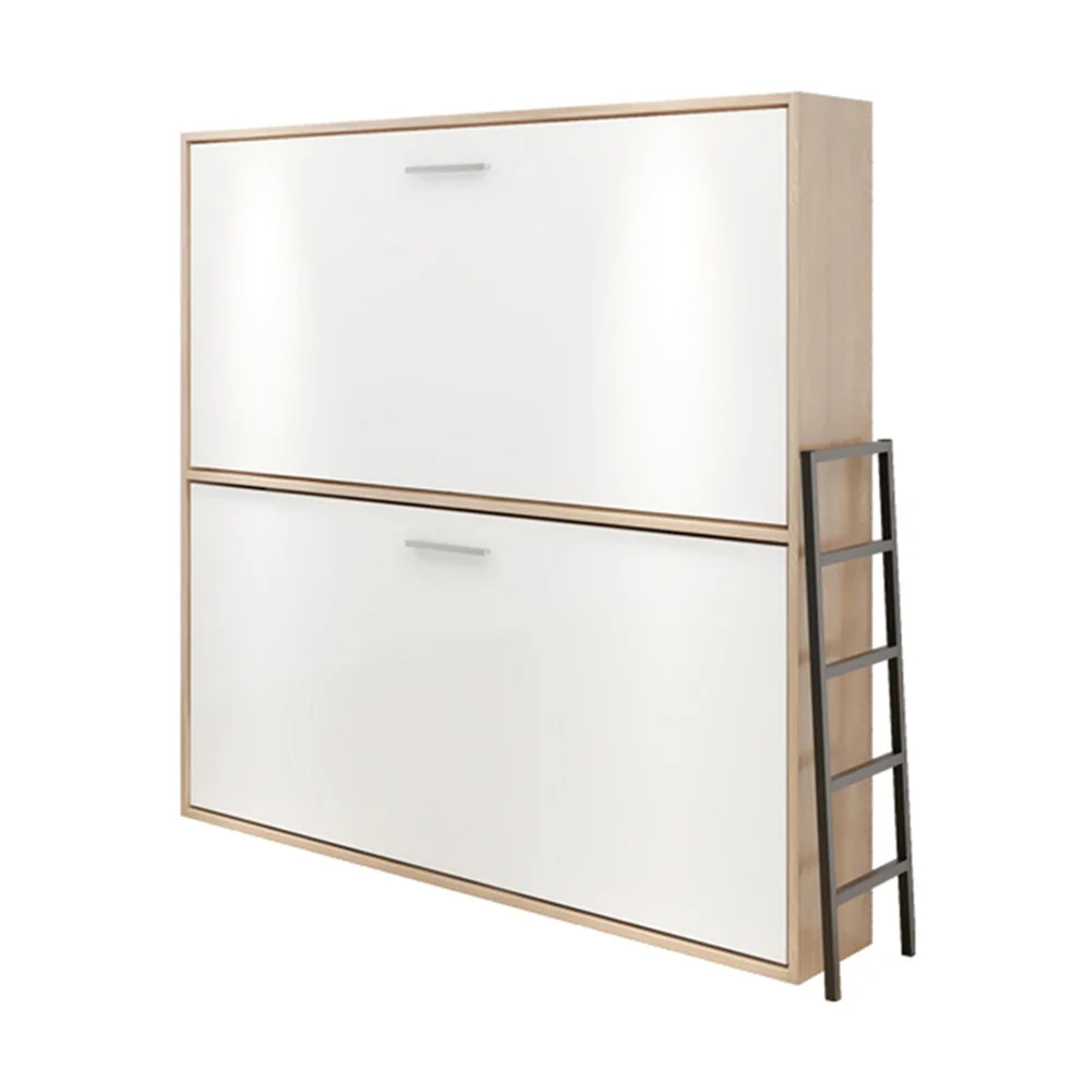 

Bunk Bed for Small Apartments Multifunctional Double Layer Wall Bed Folding Murphy Bed for Children