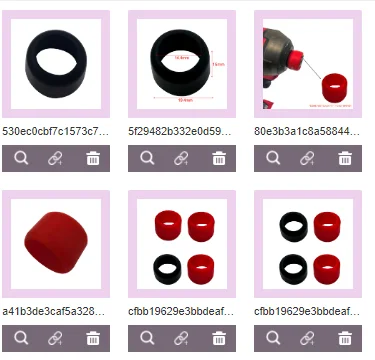 

4 шт. 1/4 дюйма шестигранный защитный резиновый чехол для драйверов, защитный чехол для головки водителя для электрической дрели, аксессуары для электроинструментов