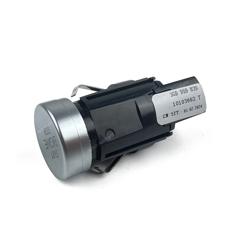 BOICY Engine Start Stop Button Switch for VW Passat B8 CC 3GD959839 3GD 959 839 3GD959839WZU