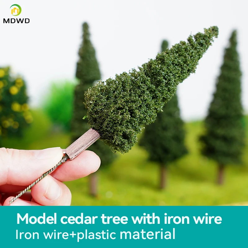 

many scale Simulated Wire Tree Model Miniature Model Tree G scale Train Railway Layout Landscape Garden Dollhouse Decora