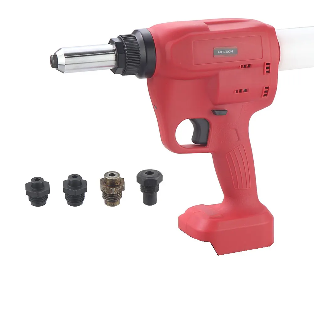 HIFESON Electric Blind Rivet Gun Riveting Tool Lithium Battery Riveter for Home Improvement And Automotive Repair