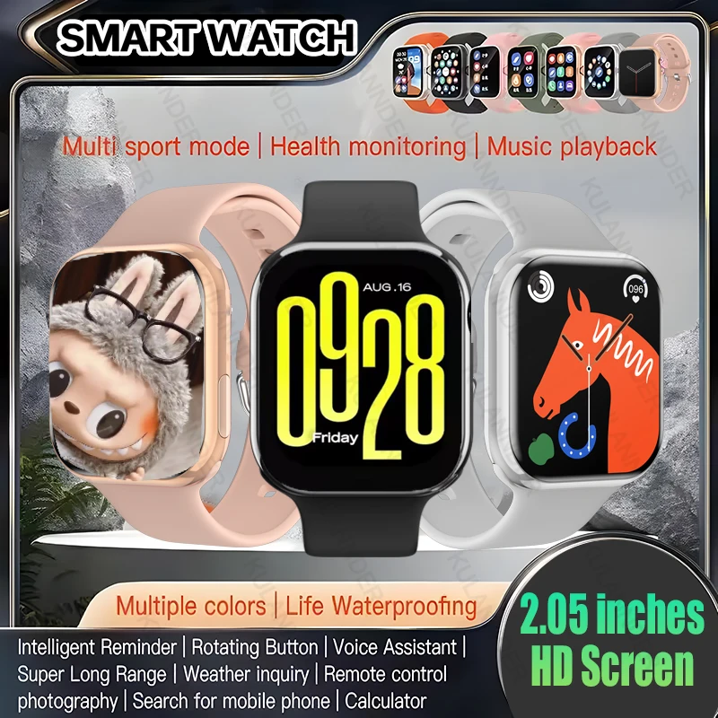 

2025 New Series Watch 10 GPS Track Smart Watch Men Woman HD Bluetooth Call Waterproof Sports SmartWatch For Apple Android IOS