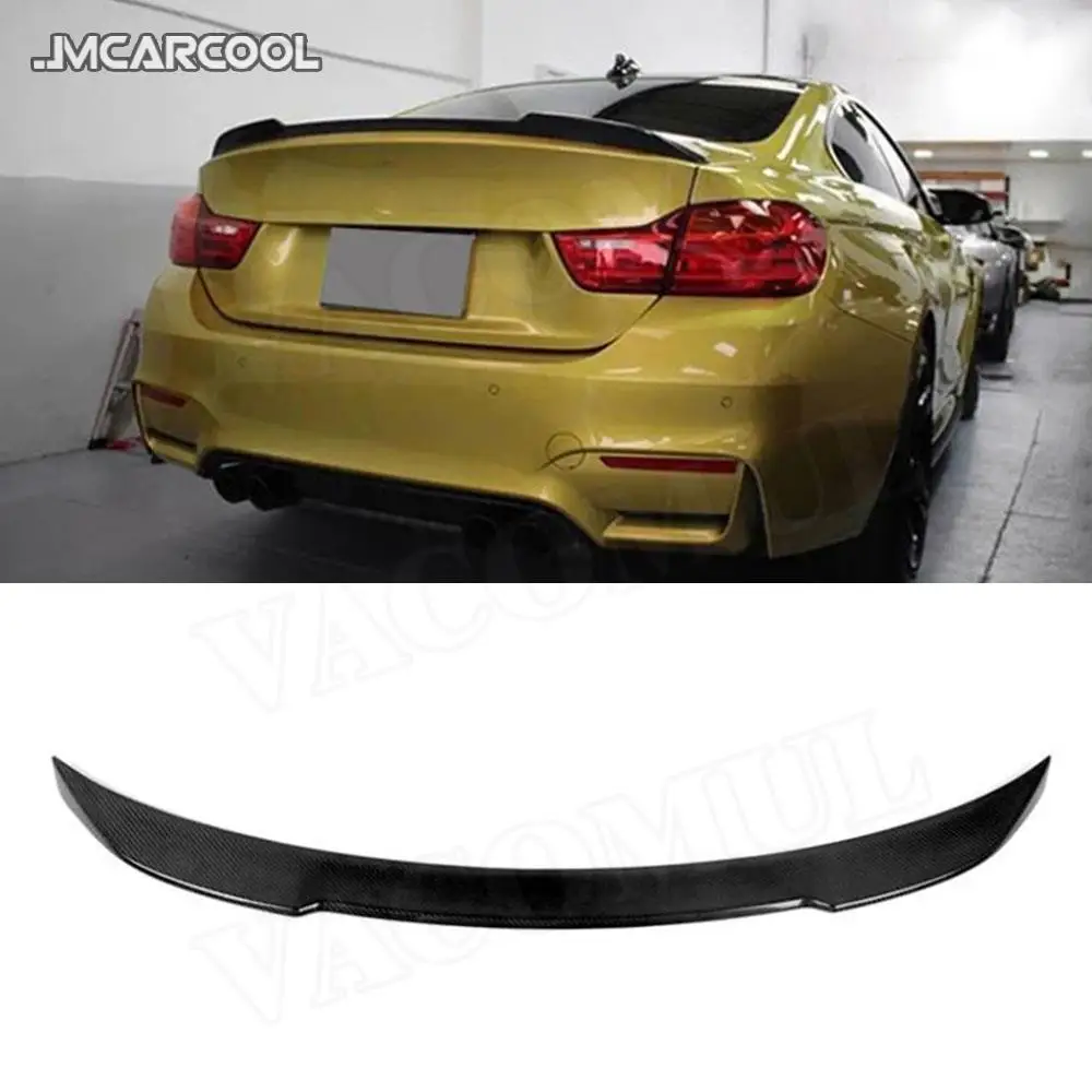 

JMCARCOOL For F32 Car Styling Carbon Fiber Rear Trunk Boot Spoiler Wing For BMW 4 Series 420i 428i 430i Coupe 2 Door 2014-2018