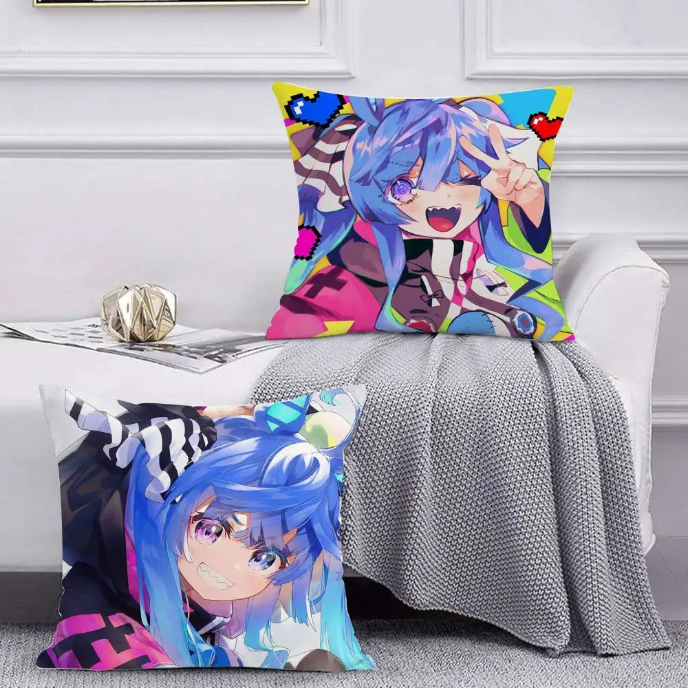 Uma Musume_ Pretty Derby Twin Turbo Pillow Case for Sofa Living Room Home office Decor Protective Cover