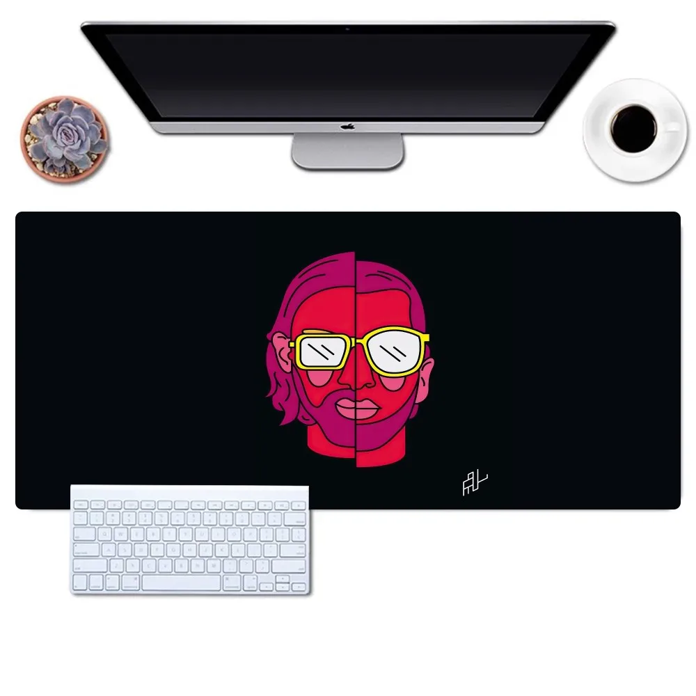 Imagem -05 - Pnl Qlf Rapper Non-slip Lockedge Mousepad Grande Gaming Office Desk Pads