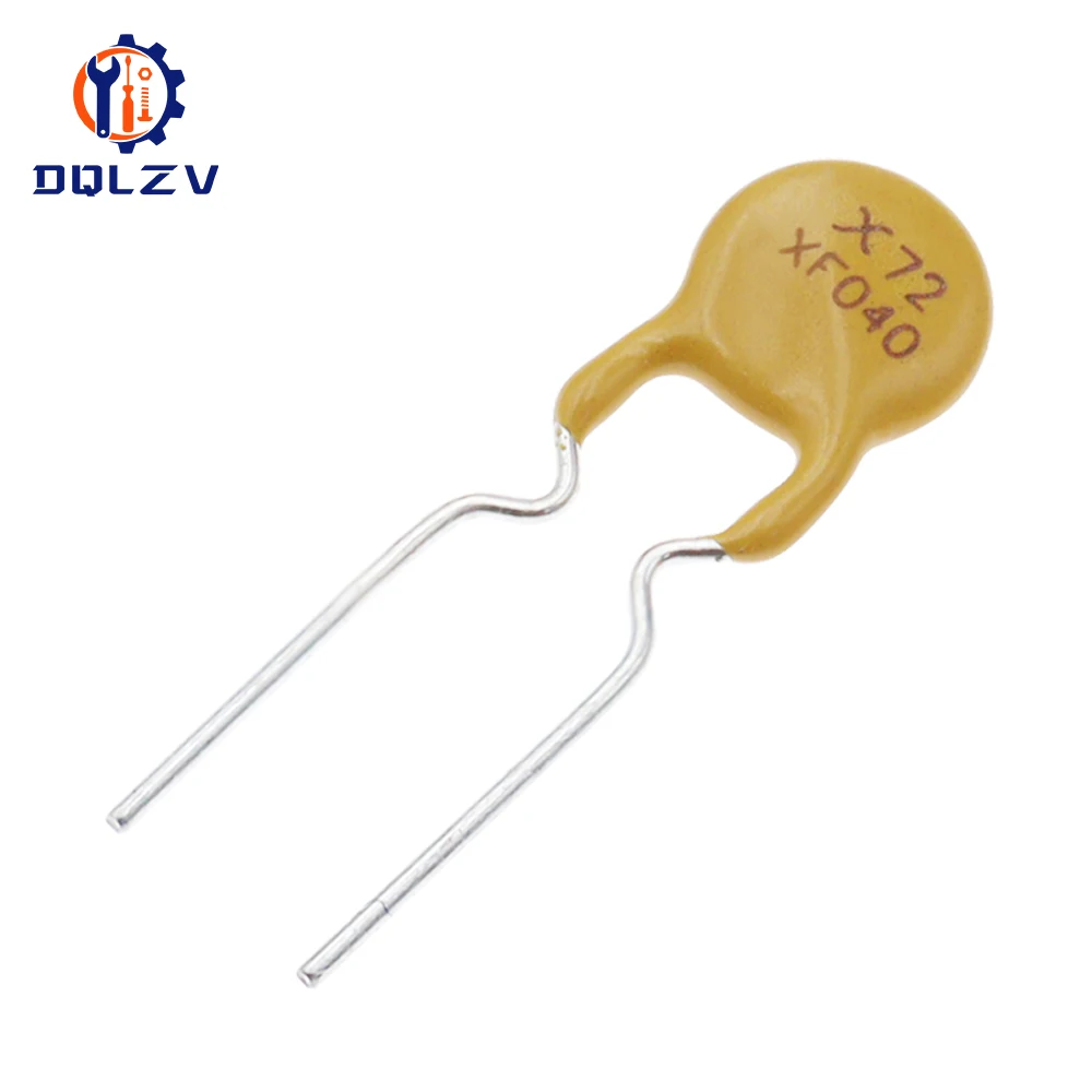 72V 0,4A 400MA PPTC rücksetzbare Sicherung RXEF040 XF040 Rastermaß 5mm