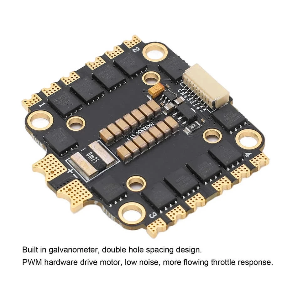 HAKRC 4 in 1 Electronic Speed Controller 4 in 1 45A ESC PWM Hardware Drive Motor for FPV RC Drone