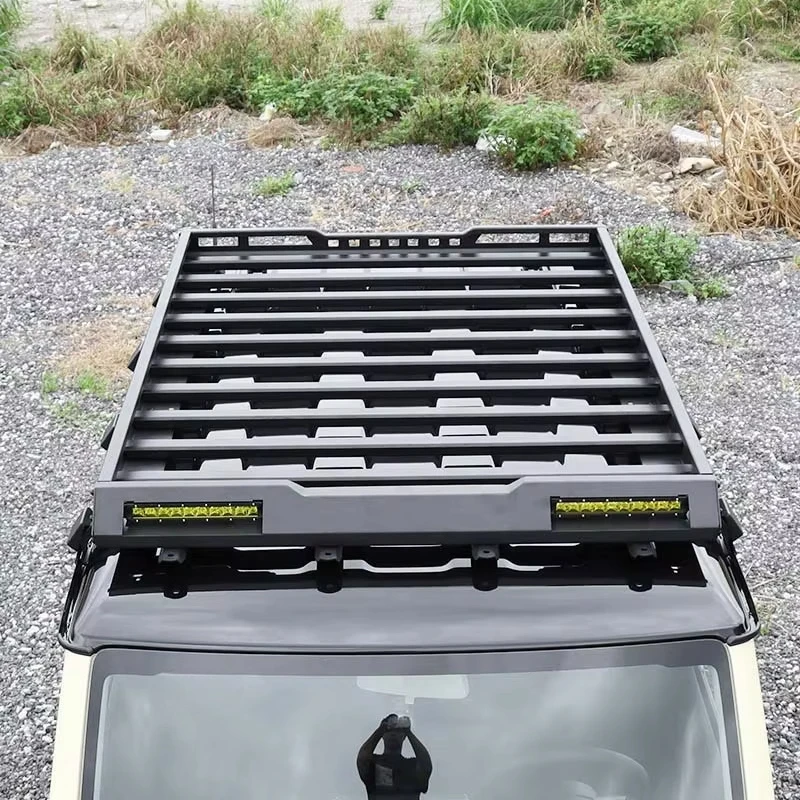 Auto Aluminium Roof Rack with LED for  JB74 5door Car Auto Roof Rack