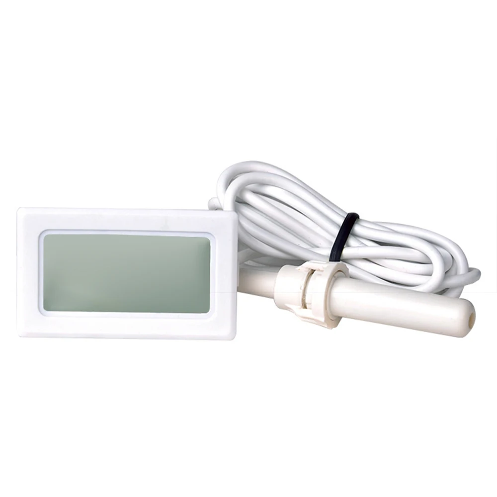 FY-12 Mini LCD Digitalthermometer Hygrometer Messgerät Tester Sonde Inkubator Aquarium Temperatur- und Feuchtigkeitsmesser Sensor Detektor – Detail 3