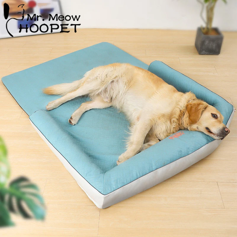 Hoopet Dog Mat  Sleeping Mat  With Anti-tear Bite Four Seasons Universal Pet  Large Dog Removable And Washable Kennel Mat