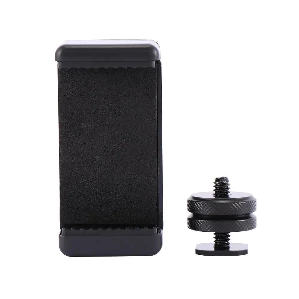 

1/4 Screw Clip For DSLR Camera Flash Phones Accessories Hot Shoe Phone Holder Adapter