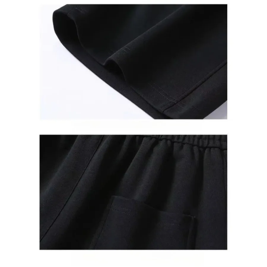 กางเกงบาสเก็ตบอลขาสั้นพิมพ์ลาย Marvel Autumn Spider Web สำหรับผู้ชาย สไตล์ลำลองหลวมๆ และอเนกประสงค์