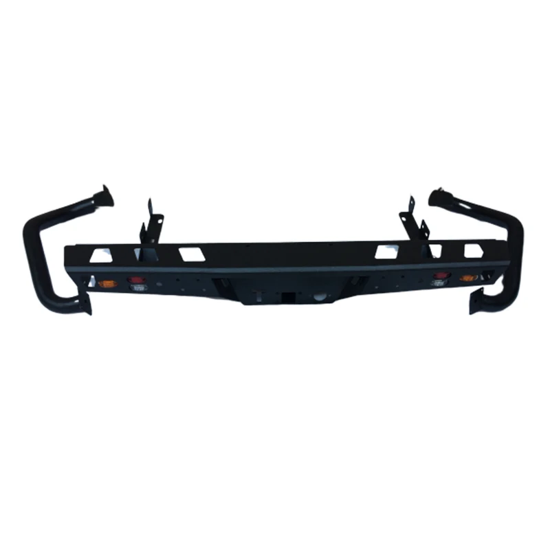 

Steel Heavy Rear Bumpers for Hilux Vigo with Free Customized Logo 4x4 Pickup Accessories Rear Guard