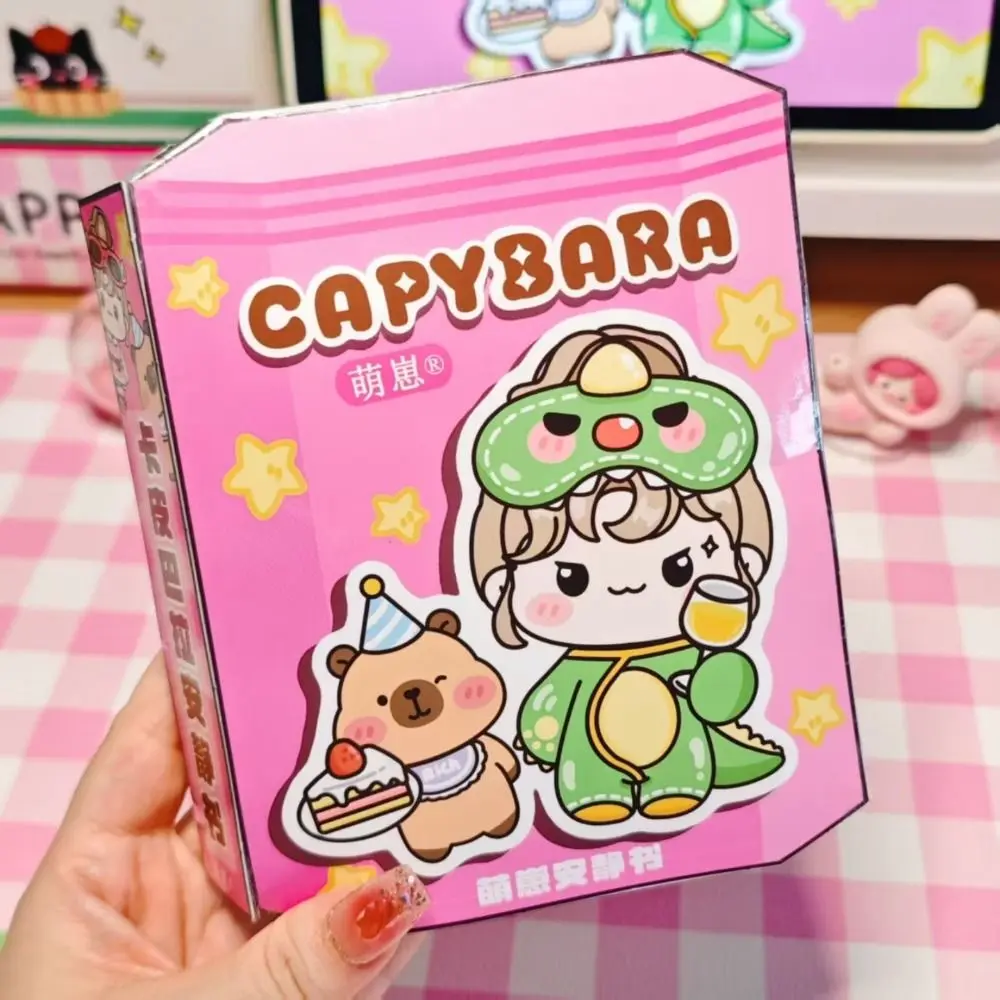 手作り素材DIYピンチトイブック早期学習教育用カピバラ静かな本モンテッソーリパズル要素3Dステッカーブック