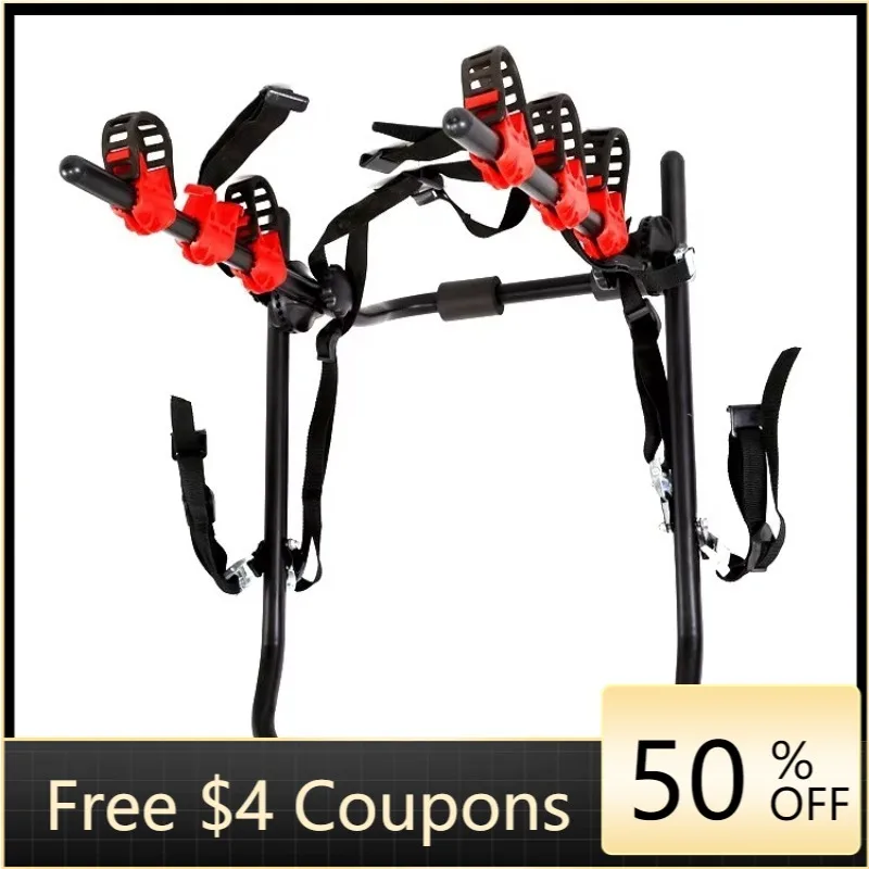 

STLF 3-Bike Trunk Mount Racks Cycling Bicycle Stand Quick Installation Rack Storage Carrier Car Racks