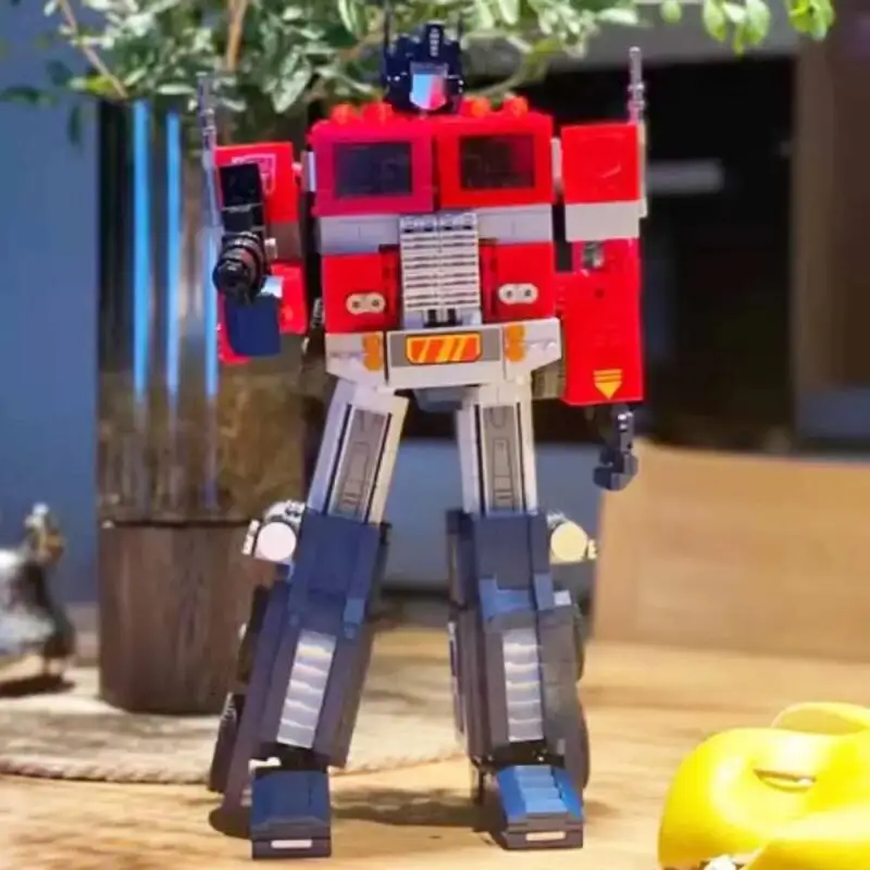 جديد 2025 1508 قطعة ألعاب سيارات روبوت أوبتيموس برايم كتل 10302 شاحنة تحول أوتوبوت تشوه أفلام هدية للأطفال