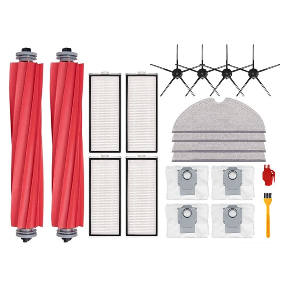 Voor Max, Max +, Plus,T8 Hepa Filter Robot Stofzuiger Hoofdborstel Dweil Stofzak