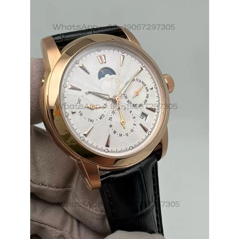 Complex Functions Fully Automatic Mechanical Watch Rose Gold Edition