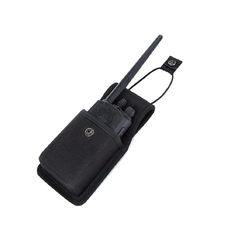 Nylon Walkie-Talkie Holder Bag Two Way Radio Case Walkie-Talkie Bag Pocket