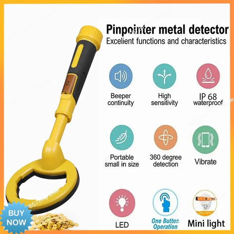 A10R Handheld Submersible Metal Detector Metal Detector With3 Detection Modes Pulse Induction Lost Alarm Function