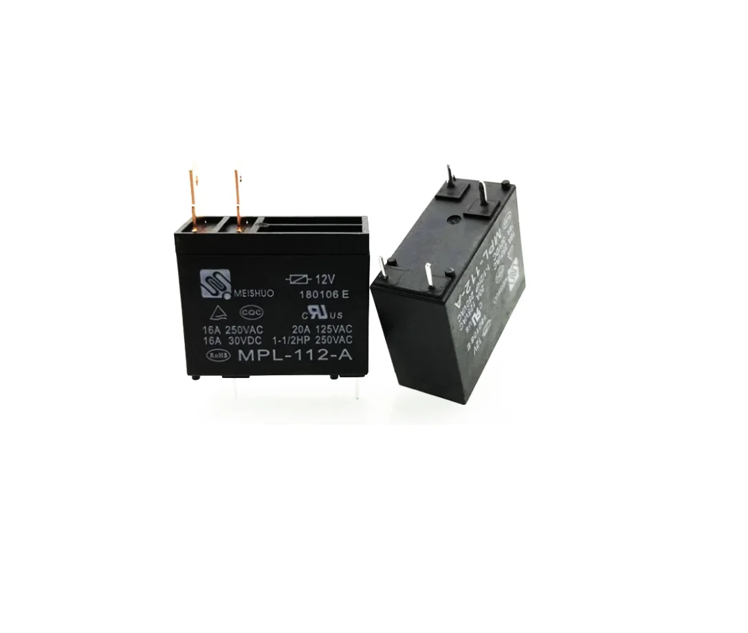 

HOT NEW MPL-112-A MPL112A DC12V 12VDC 12V relay 16A 4PIN