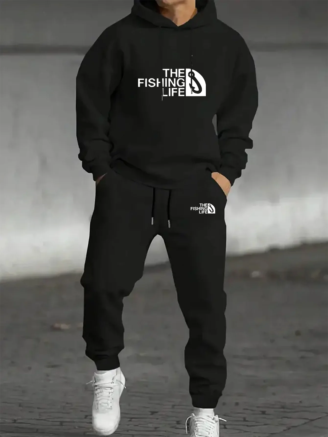 

2025 Street Fashion Sweatshirt Set Sport sweatshirt set two-piece sweatshirt + pants set