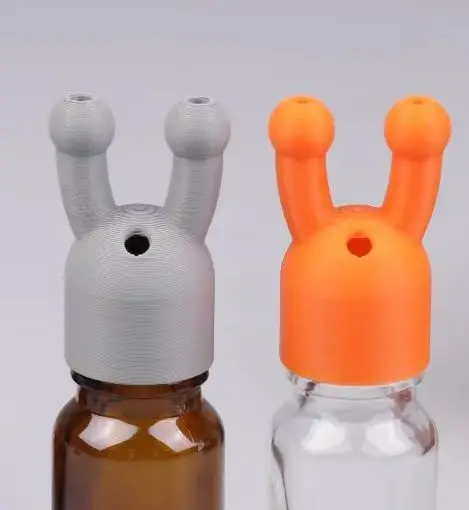 ディスペンサー 10 ミリリットル漏れ防止アロマエッセンシャルオイル吸入器キャップミニエッセンシャルオイルと香水吸入器ボトル