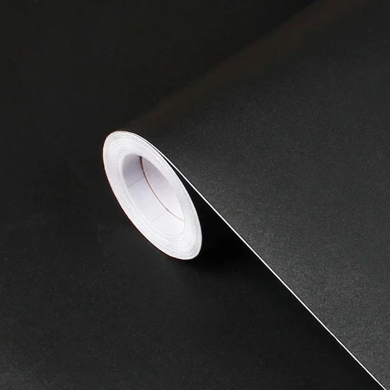 Wasserfeste, matte Tapete, weiß, grau, schwarz, Vinyl, selbstklebende Aufkleber für Wandmöbel, Wohnzimmer, Kontaktpapier, Heimdekoration