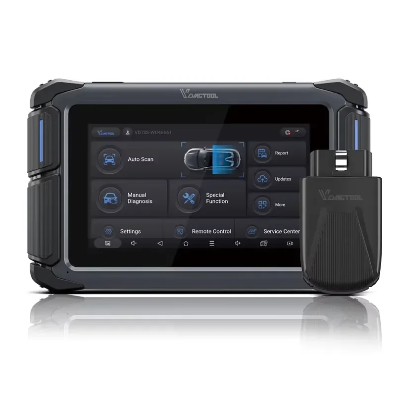 VDIAGTOOL VD70S Wireless Automotive Diagnostic Tools FCA & DOIP Bi-Directional ECU Coding IMMO Car Scanner With 36+ Services