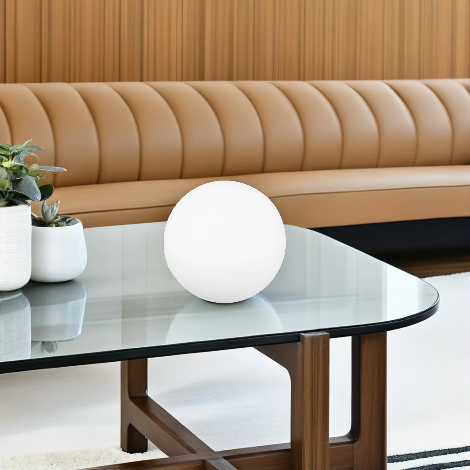 

Plastic Lampshade Globe 95mm Hole PE Material Rotational Molding Outdoor Pendant Light Fixture Shades