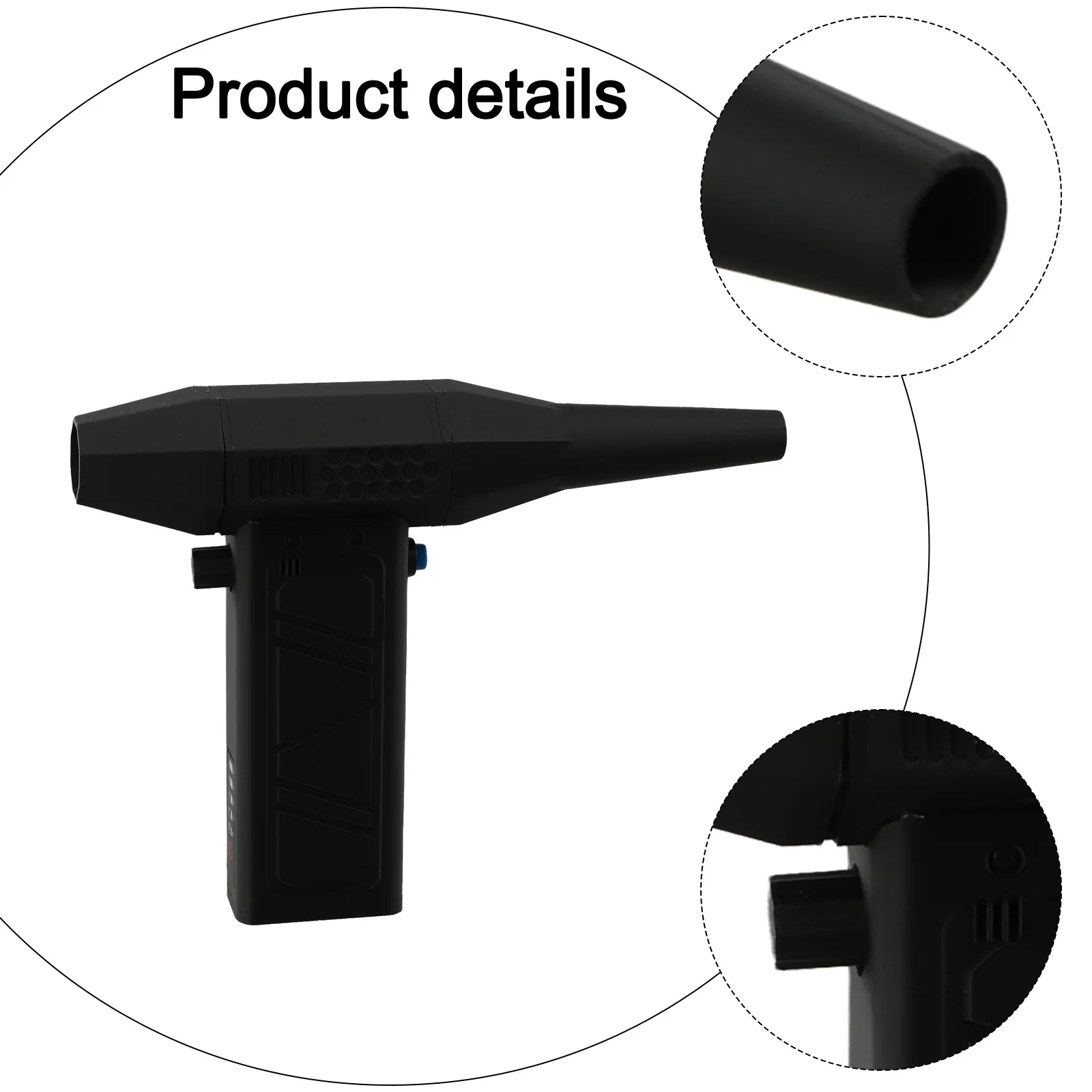 

Dust And Water Removal Handheld Fan Fan Tool Snow Removal Fan 140,000 RPM Speed 4000mAh Battery 62m s Airflow Battery Display