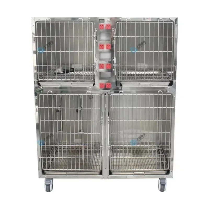 Veterinary Diagnostic Equipment Dog Eco-Friendly Customizable Stainless Steel Power Cage