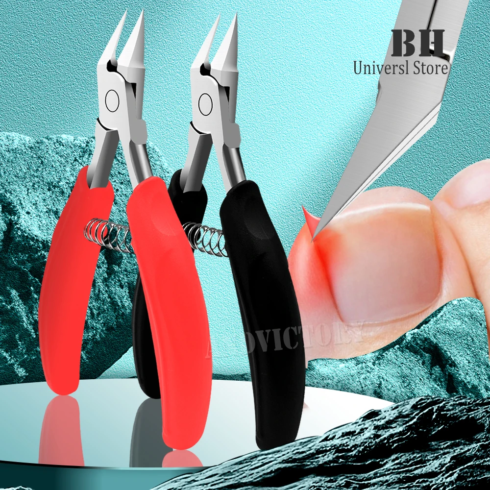 

1Pc Ingrown Nail Clipper Paronychia Ingrown Nail Scissor High Quality Cuticle Manicure Tool Professional Manicure Pedicure Tools
