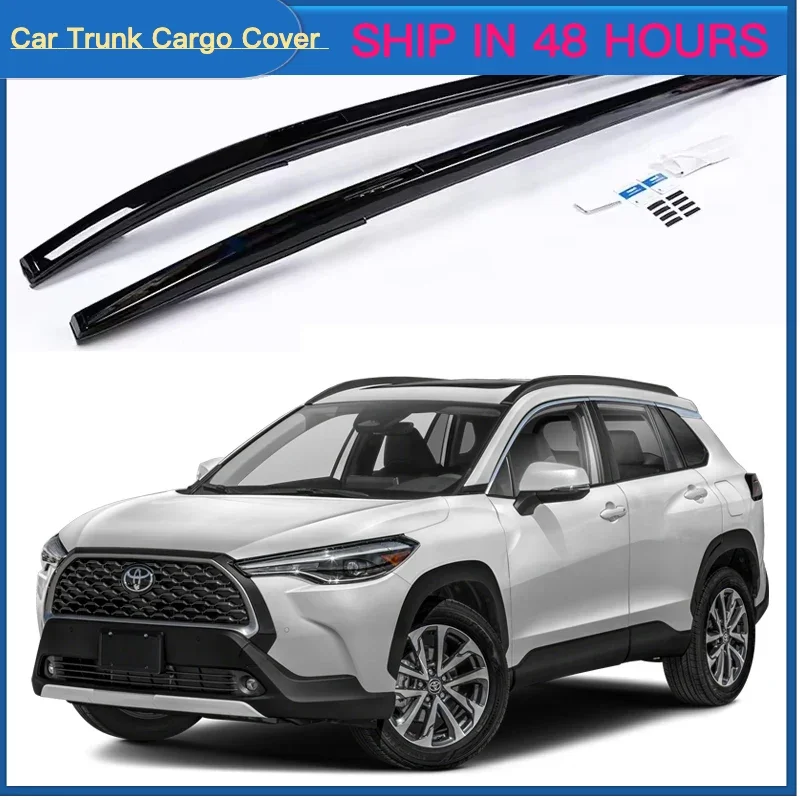 

New OEM Style Car Roof Rack For Toyota Corolla Cross 2020-2024 Rails Bar Luggage Carrier Bars top Cross bar Rack Rail Accessorie
