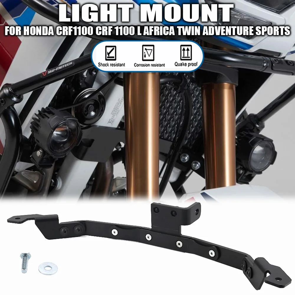 

Motorcycle Parts For Honda CRF1100 CRF1100L Africa Twin Adventure Sports 2019-2022 Light mount Fog lamp Spotlight Bracket Holder