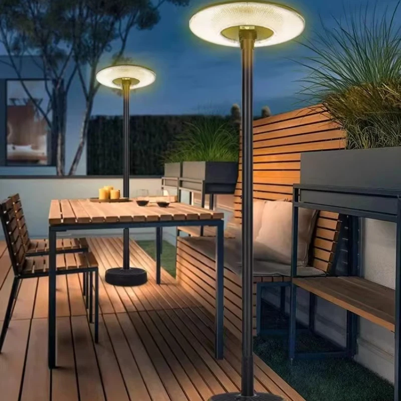 Solar Outdoor Patio Light Removable Garden Arrangement Floor Lamp Villa Lawn Light Waterproof Outdoor Patio Light