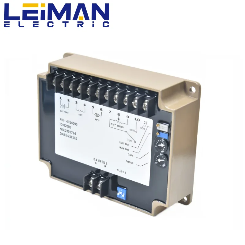 

4914090 Governor Speed Control Board Module Diesel Engine Generator Speed Controller For Replacement Cummins Generator Parts