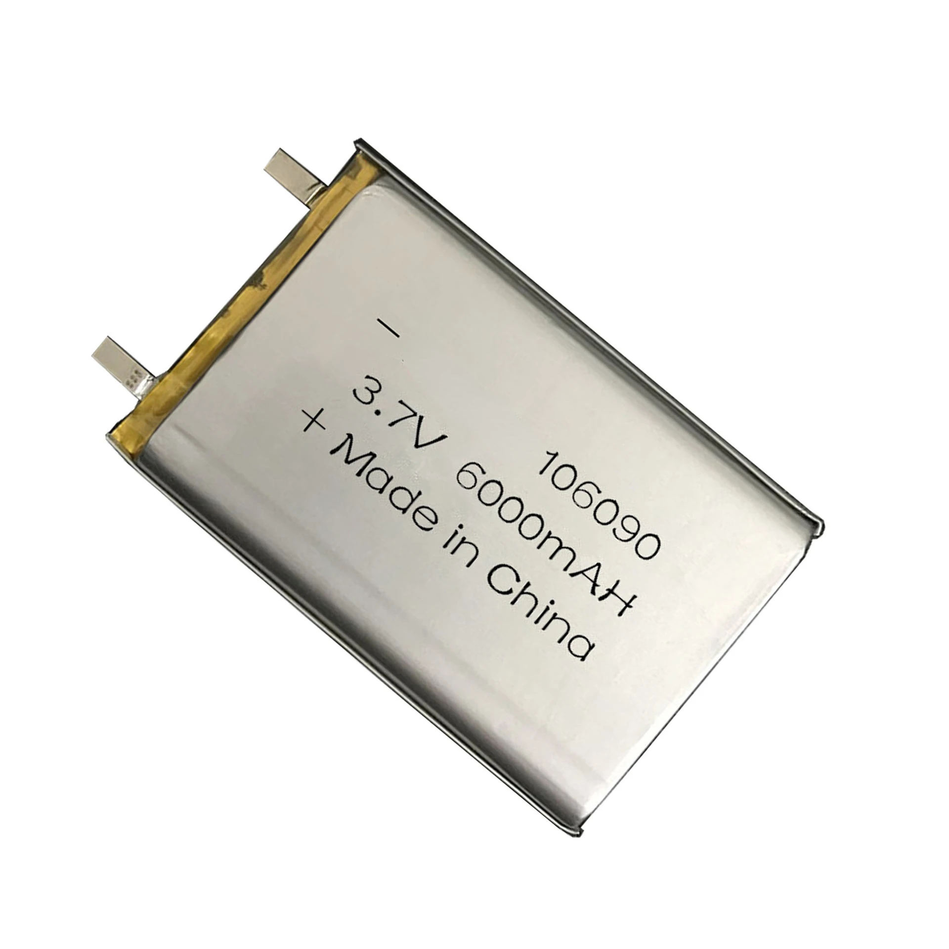 

High Quality 3.7v 6000mah 106090 Polymer Lithium Battery Suitable For Massage Chairs Power Bank Lithium Battery Cell Remote