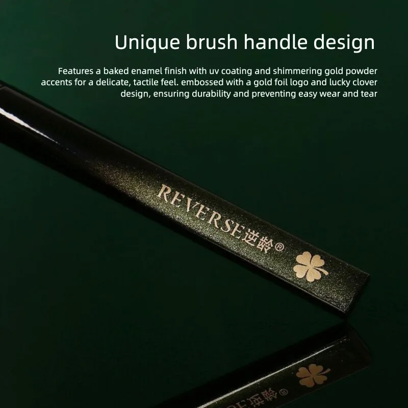 Reverse Age M31 Blade Eyeliner Ultra-Fine Angled Eyelid Lower To Aegyo-Sal Detail Eyebrow Beginner Portable Makeup Brush
