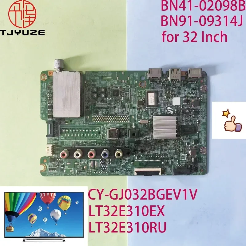 BN41-02098B BN91-09314J CY-GJ032BGEV1V 32 Inch TV Motherboard Working Properly for LT32E310EX LT32E310RU Main Board