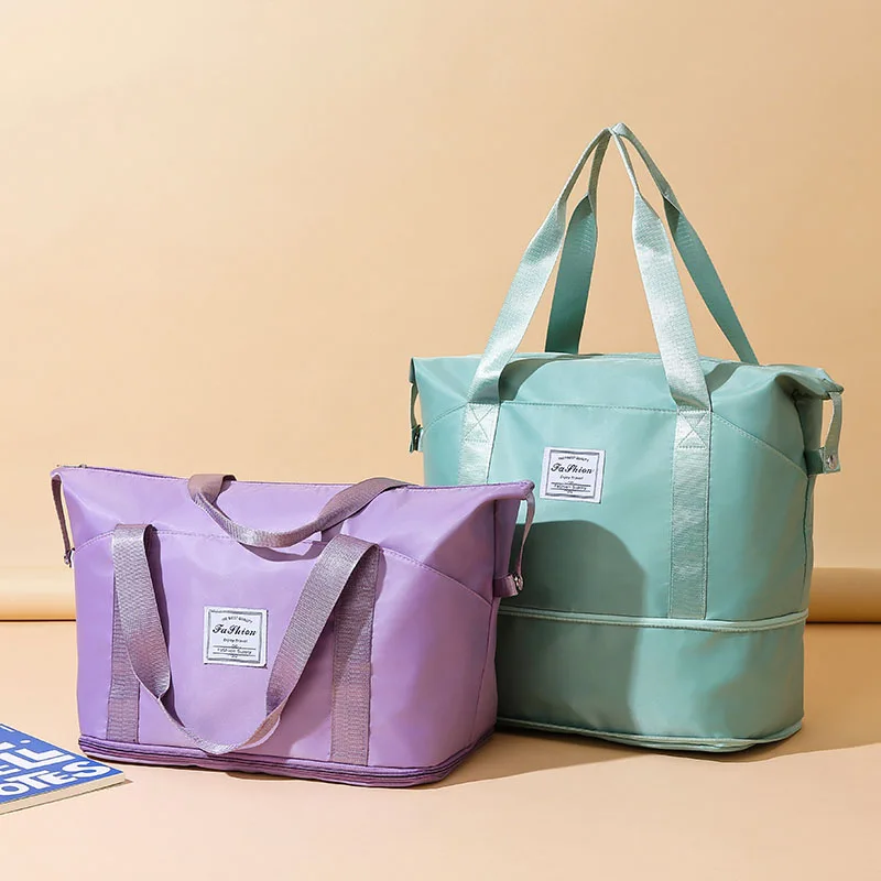 Travel bag fitness portable light luggage large capacity business trip waterproof travel storage bag