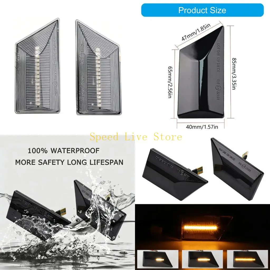 547C Safety Enhanced Dynamic LED Turn Light For Vectra C Signum