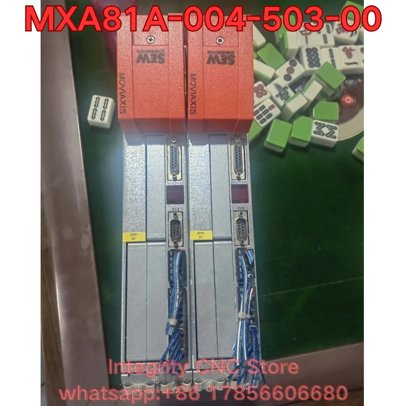 Second-hand MXA81A-004-503-00 servo driver function test is normal
