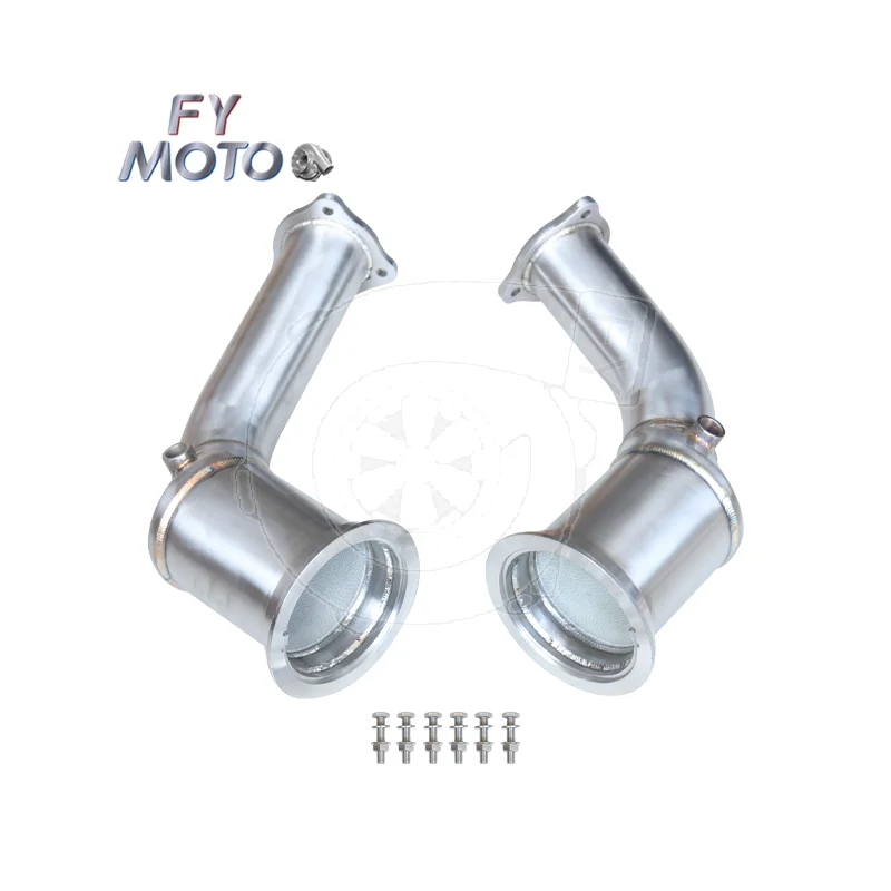 

Exhaust Catted Downpipe For AUDI RS4 B9 RS5 F5 2.9T 18-19 LHD