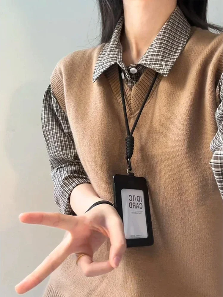 

Men's Knitted Vest Top V-Ne Svel Sweater Vest Layering Sle Autumn Faion Comfortable Soft Material Student Friendly